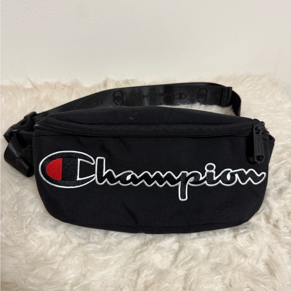 Champion Black Zip Pouch - Picture 1 of 3